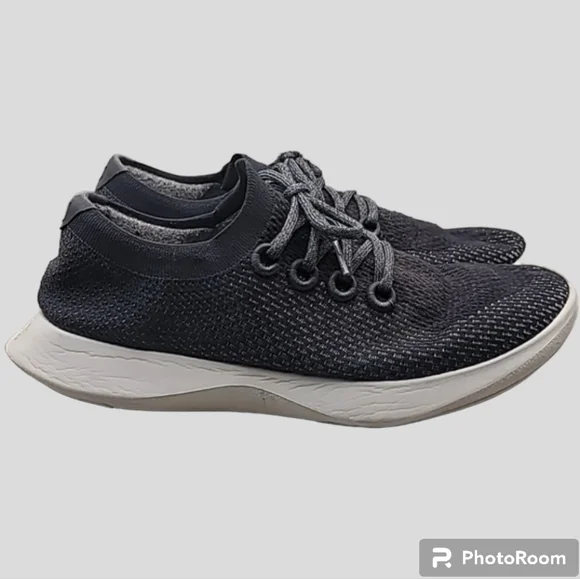 Allbirds Tree Dasher Shoe Men's Sz 12 Black Gray Activewear Sneaker Comfortable - Picture 3 of 10